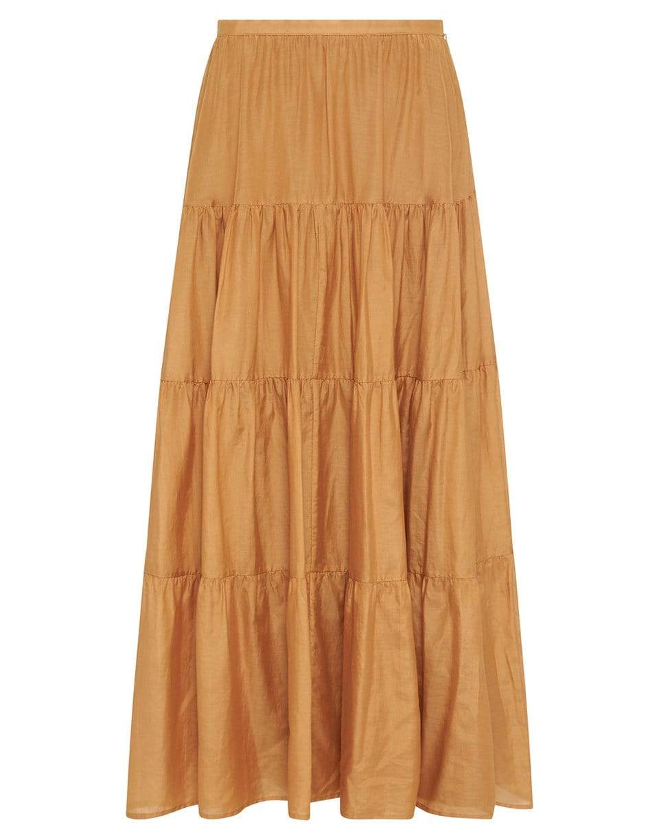 BIRD & KNOLL-Xanthe Tiered Skirt-