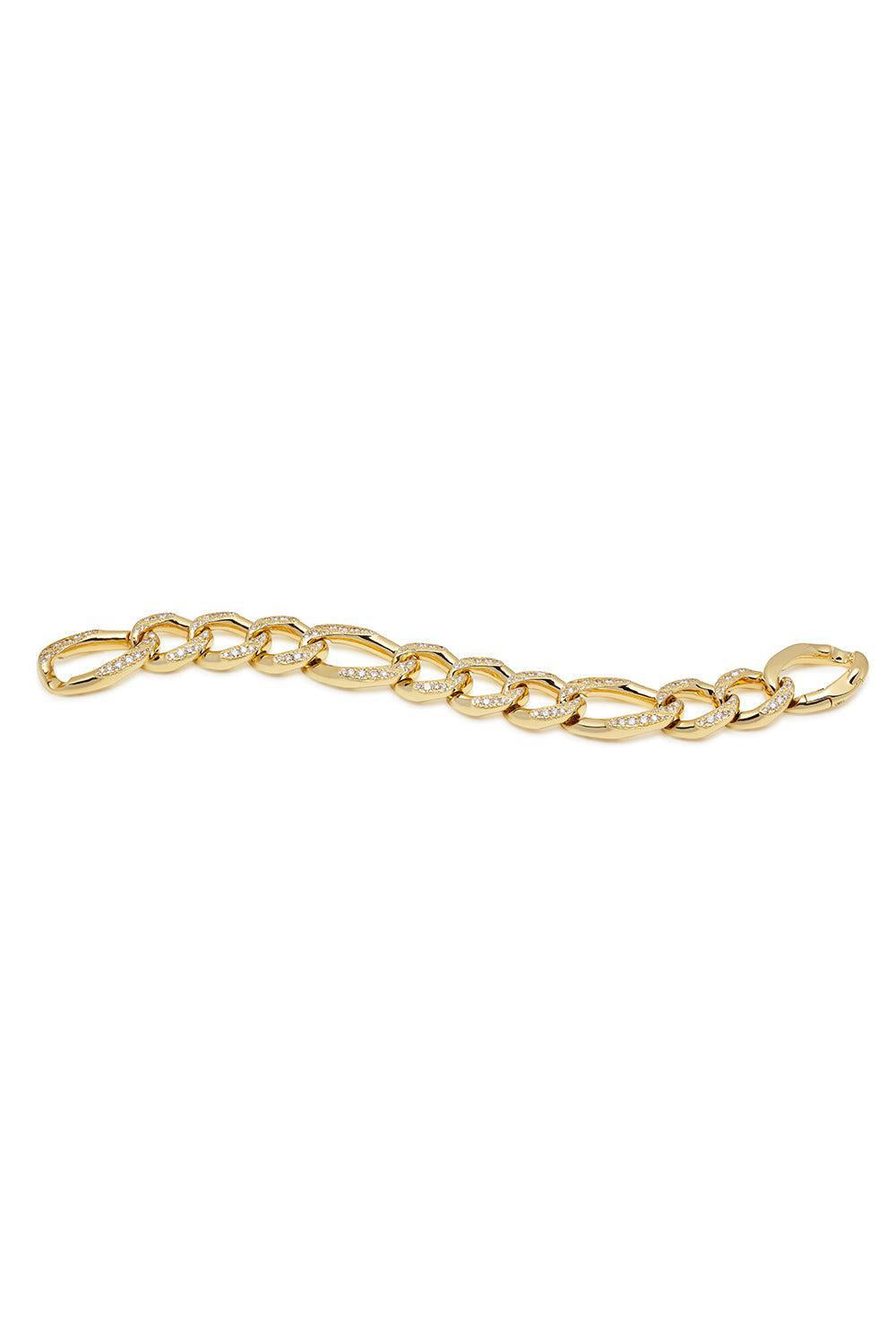 Diamond Blink Bracelet-YELLOW GOLD-JEWELRYFINE JEWELBRACELET O-BIZZOTTO