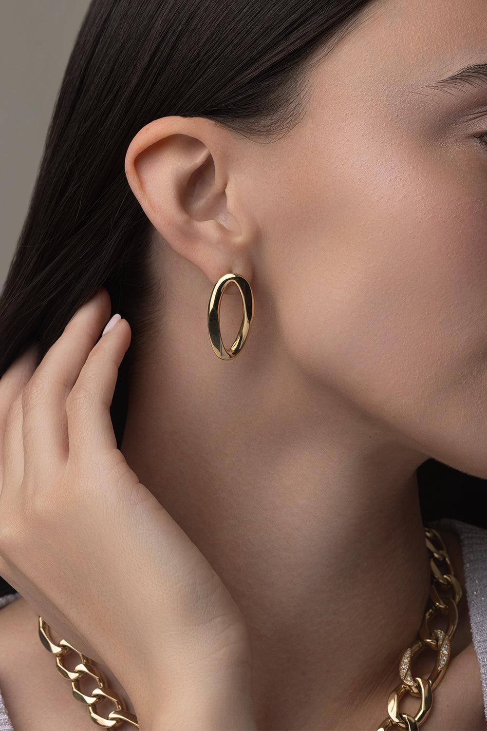 Blink Earrings-YELLOW GOLD-JEWELRYFINE JEWELEARRING-BIZZOTTO