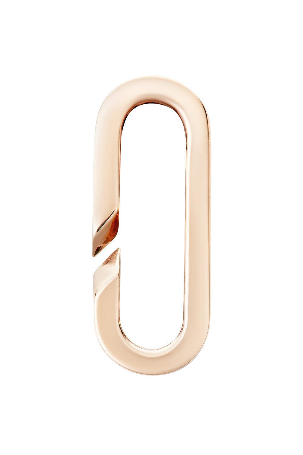 Open Link Paperclip Pendant-ROSE GOLD-JEWELRYFINE JEWELPENDANT-BIZZOTTO