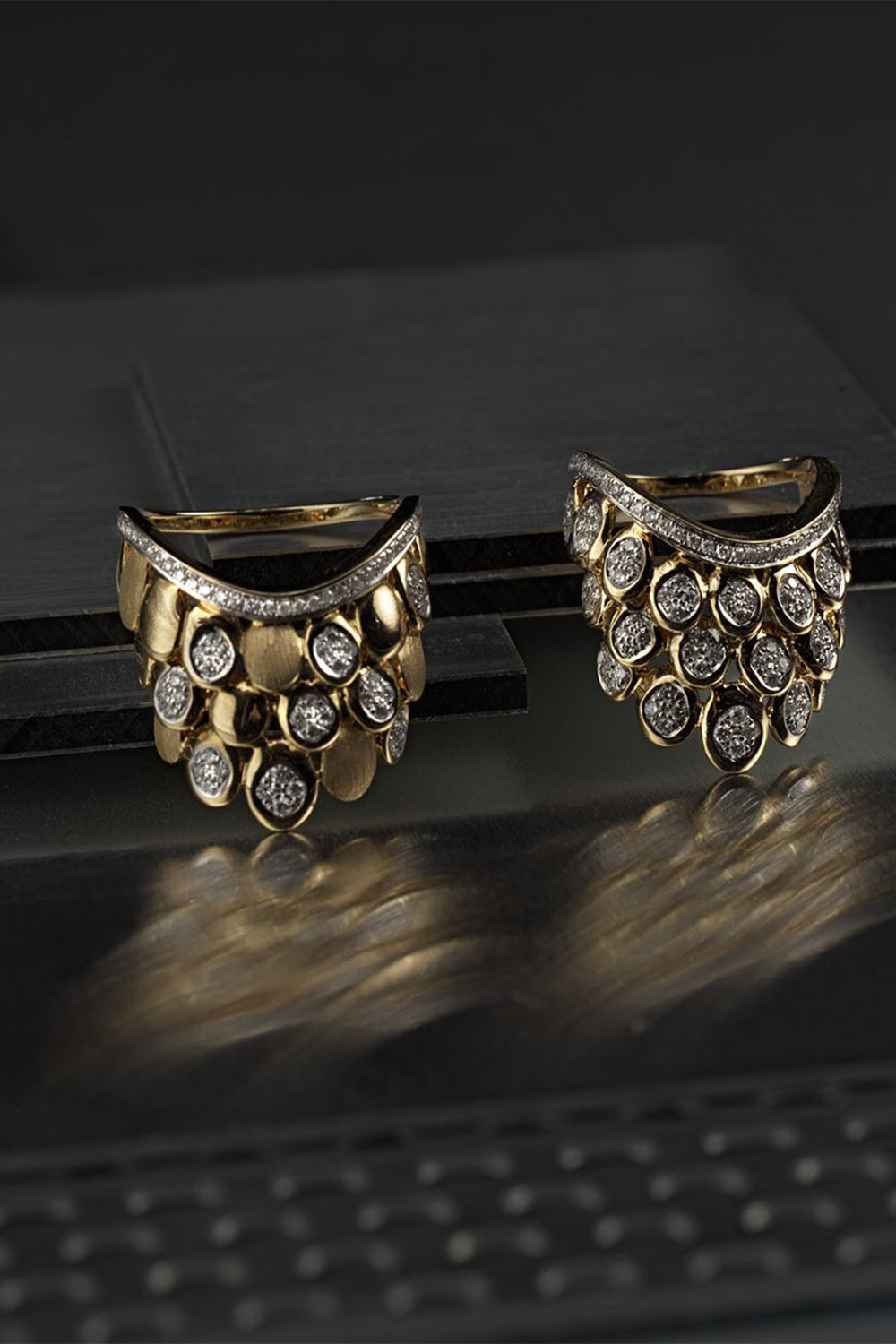 Diamond Blossom Ring