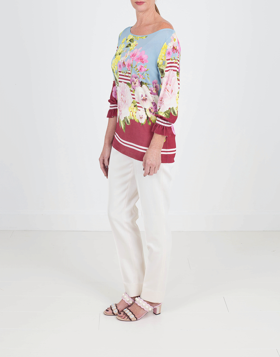 BLUGIRL-Printed Top-