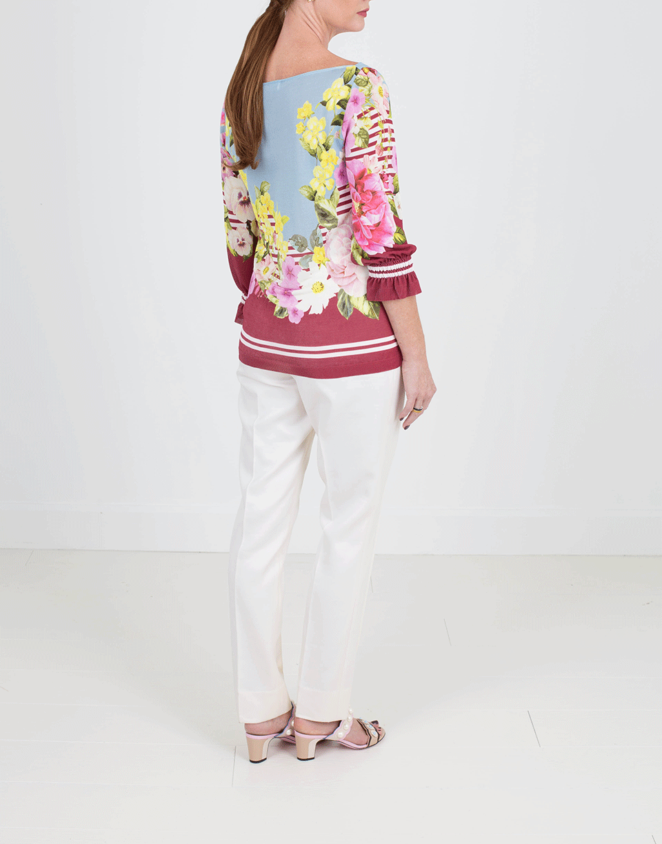 BLUGIRL-Printed Top-