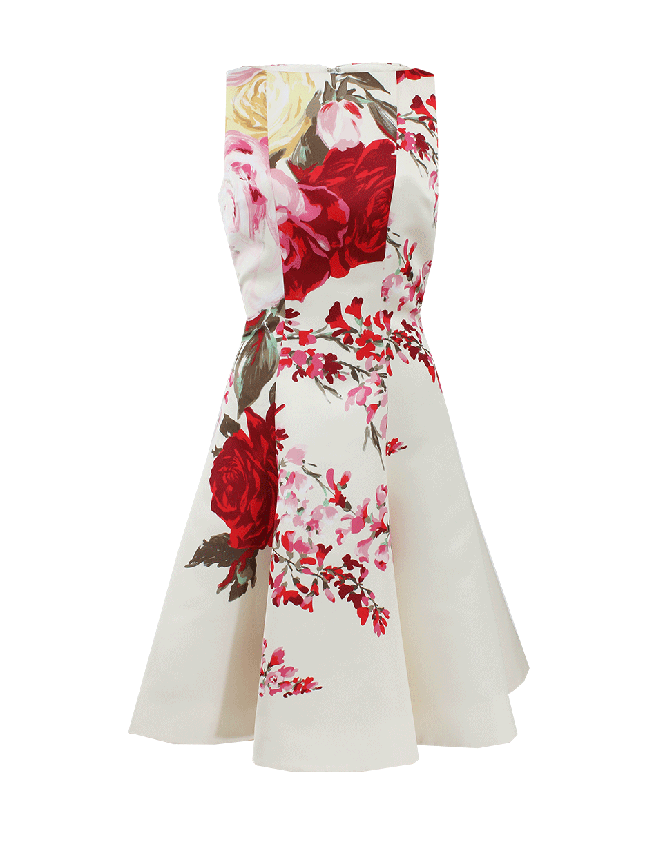 BLUMARINE-Full Bottom Print Dress-