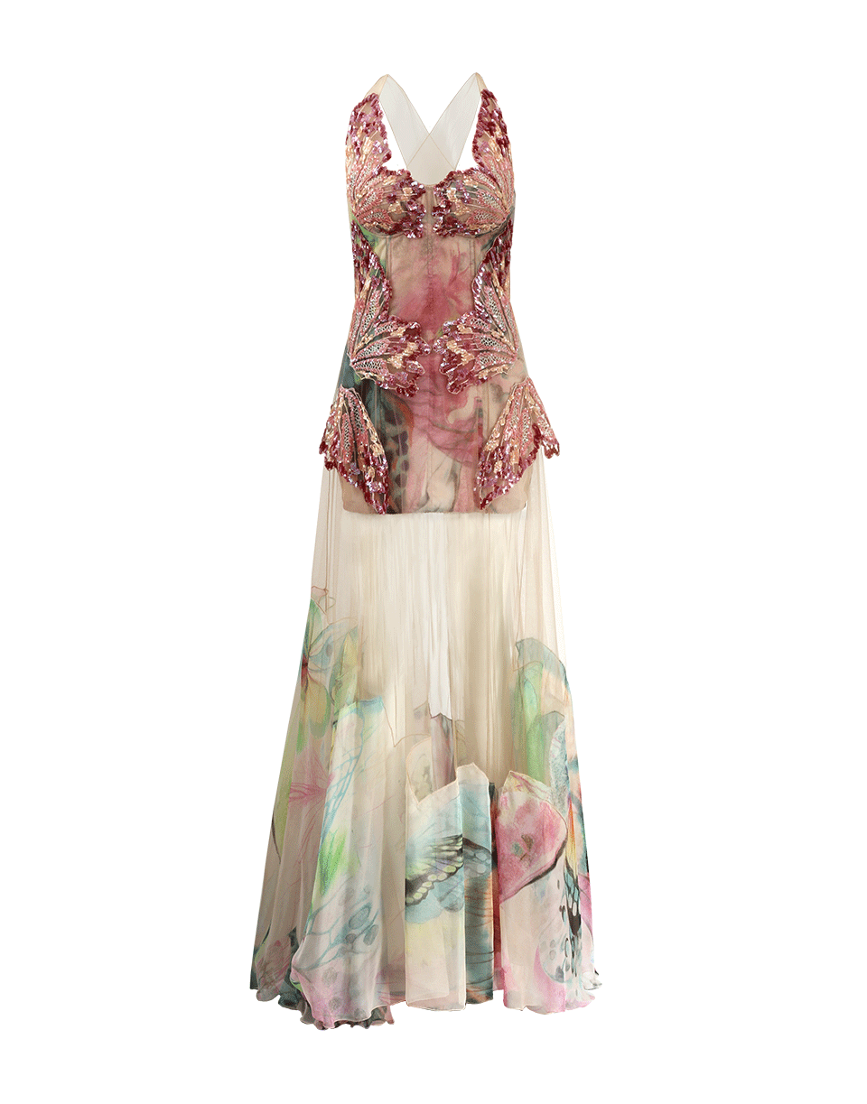 BLUMARINE-Butterfly Gown-BLSH178