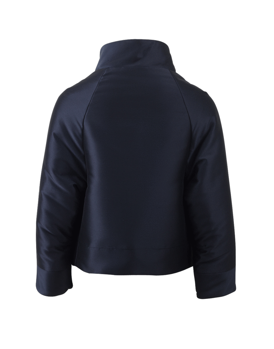 BLUMARINE-Cropped Padded Jacket-