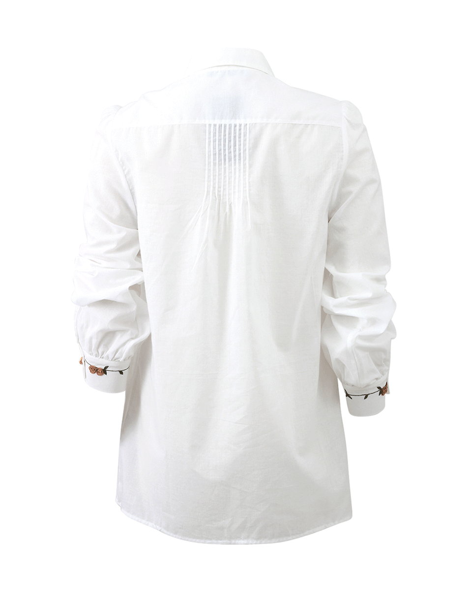 BLUMARINE-Floral Detail Blouse-