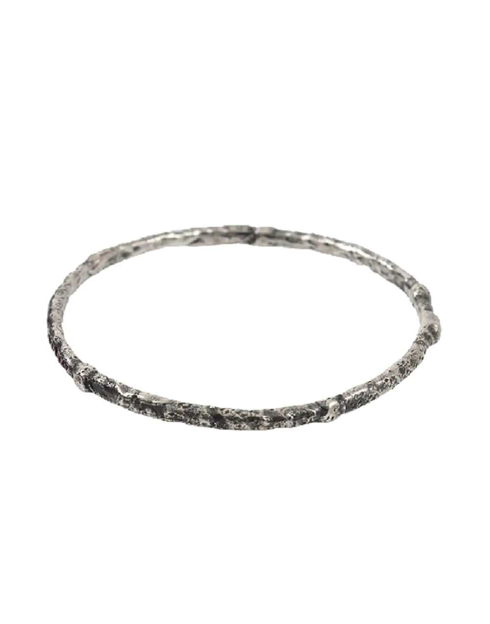 BOAZ KASHI-Eight Stone Bereshit Bangle-OXDZSLVR