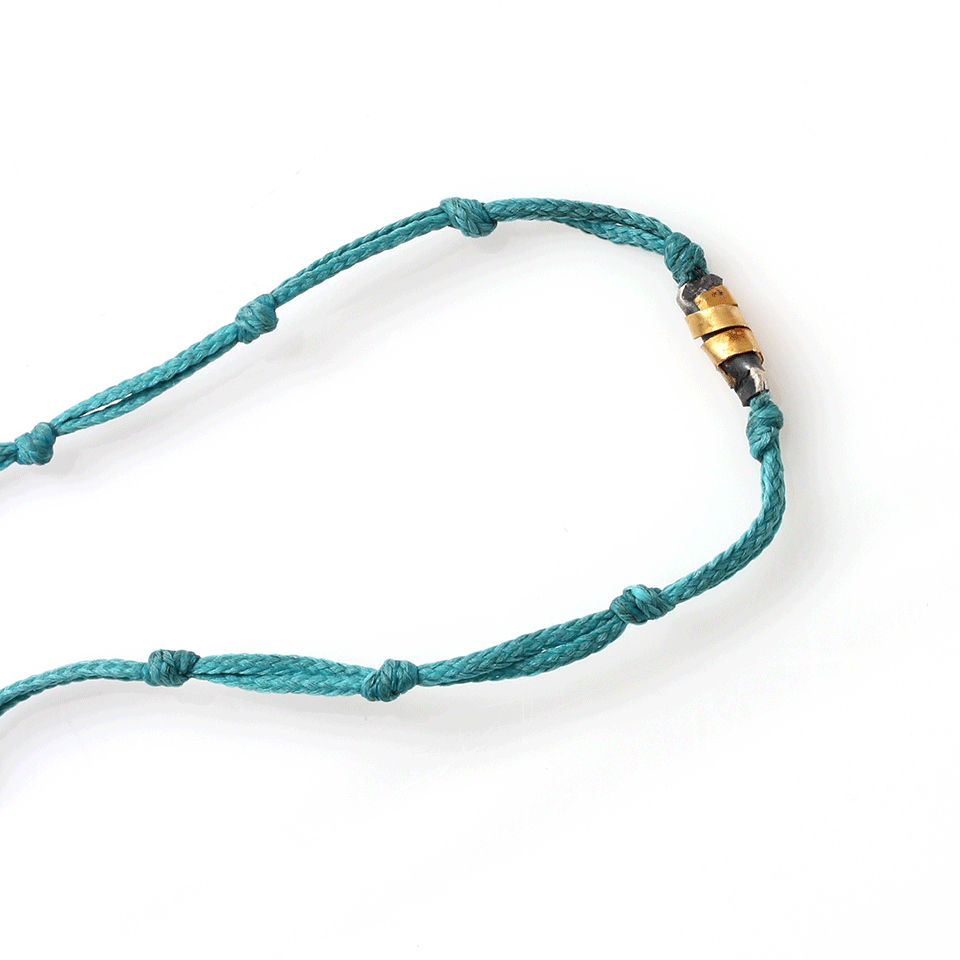 BOAZ KASHI-Kiyojo Turquoise Necklace-YELLOW GOLD