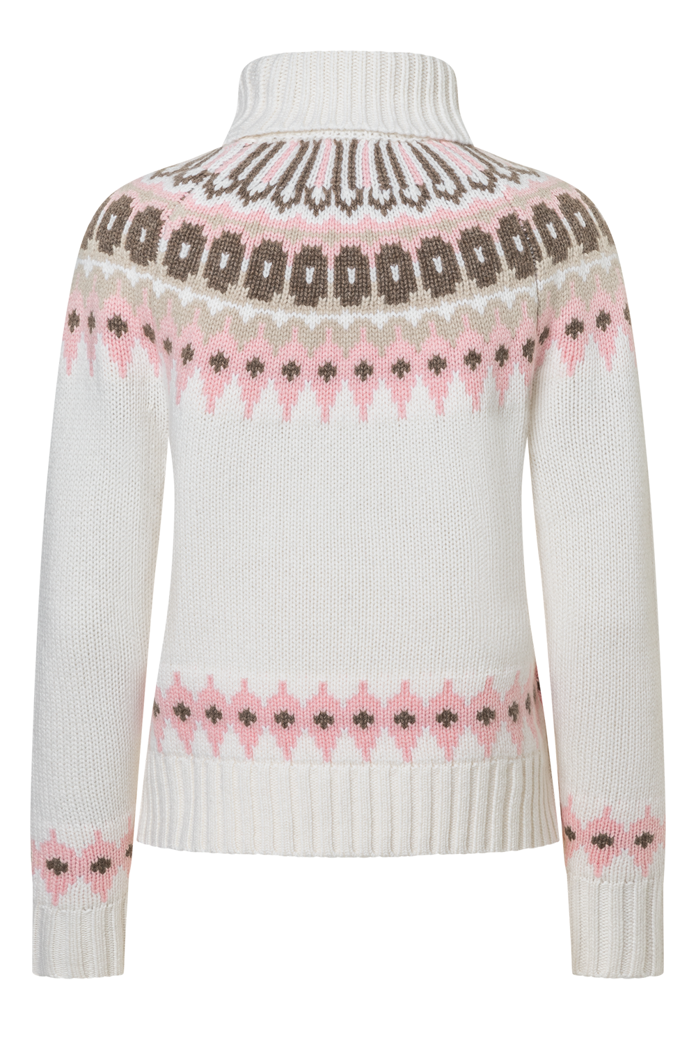 Ingrid Turtleneck Sweater - Mary Rose-WHITE-4-CLOTHINGTOPKNITS-BOGNER