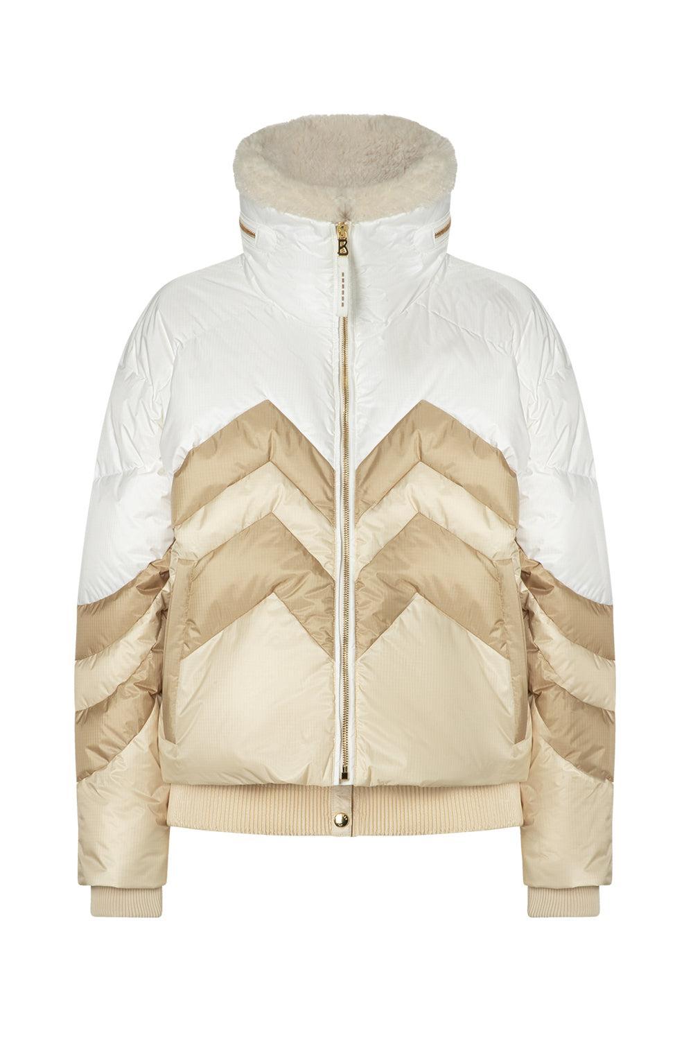 Valea Ski Jacket-OFF WHITE-4-CLOTHINGJACKETCASUAL-BOGNER OF AMERICA
