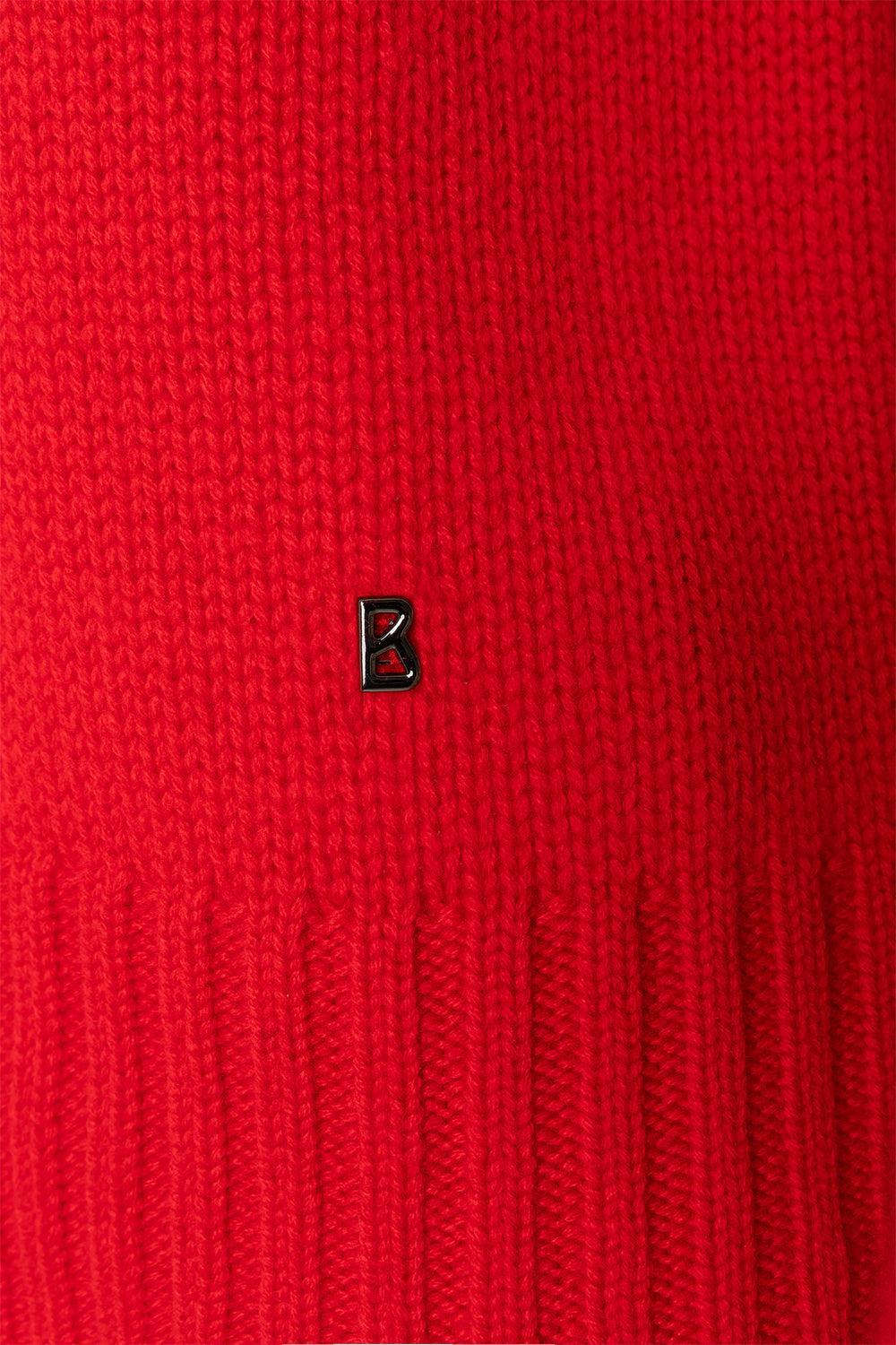Ingrid Turtleneck Sweater - Fast Red-FAST RED-6-CLOTHINGTOPSWEATER-BOGNER OF AMERICA