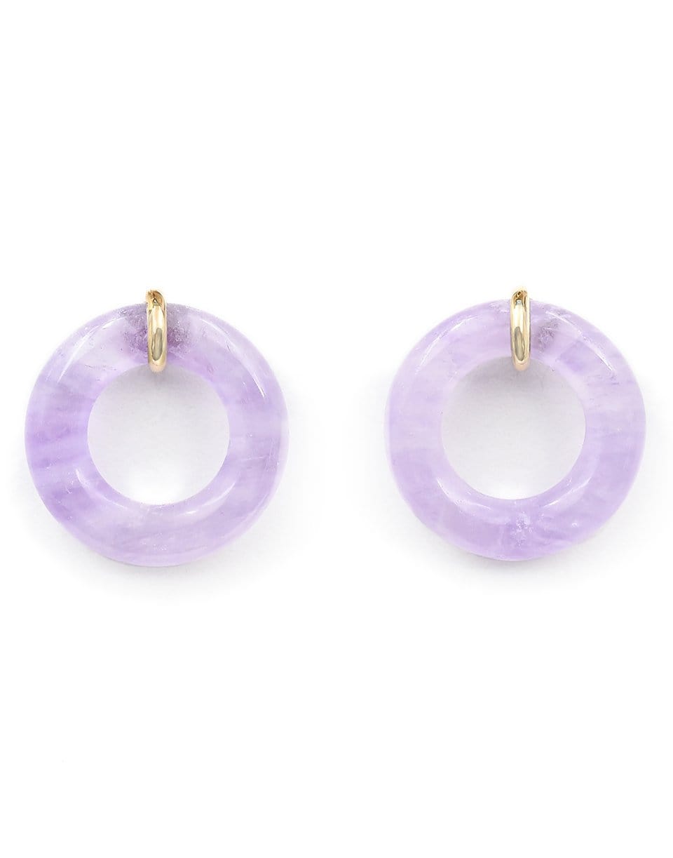 BONDEYE JEWELRY-Amethyst Munchkin Earrings-