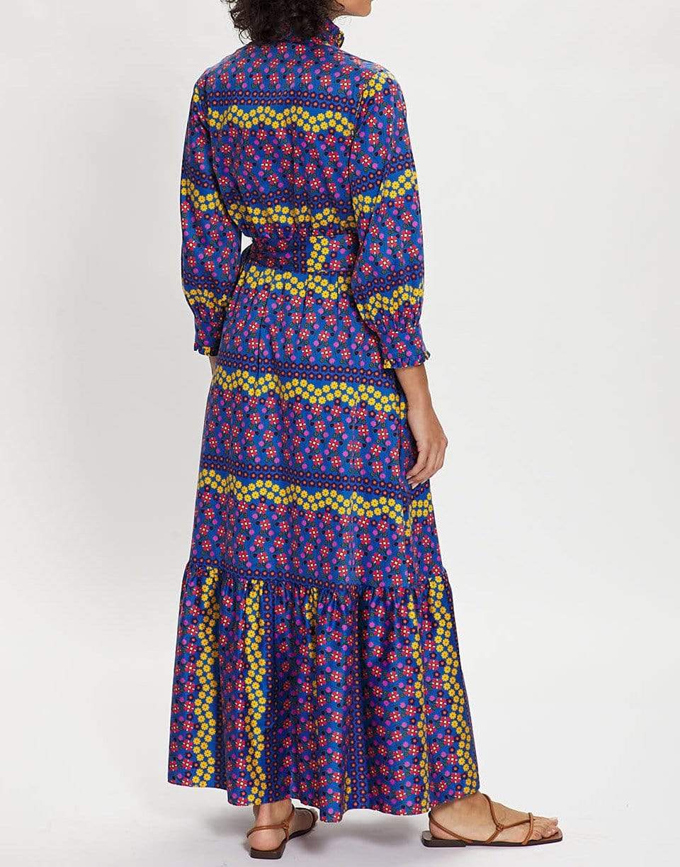 BORGO DE NOR-Demi Floral Long Sleeve Maxi Dress-