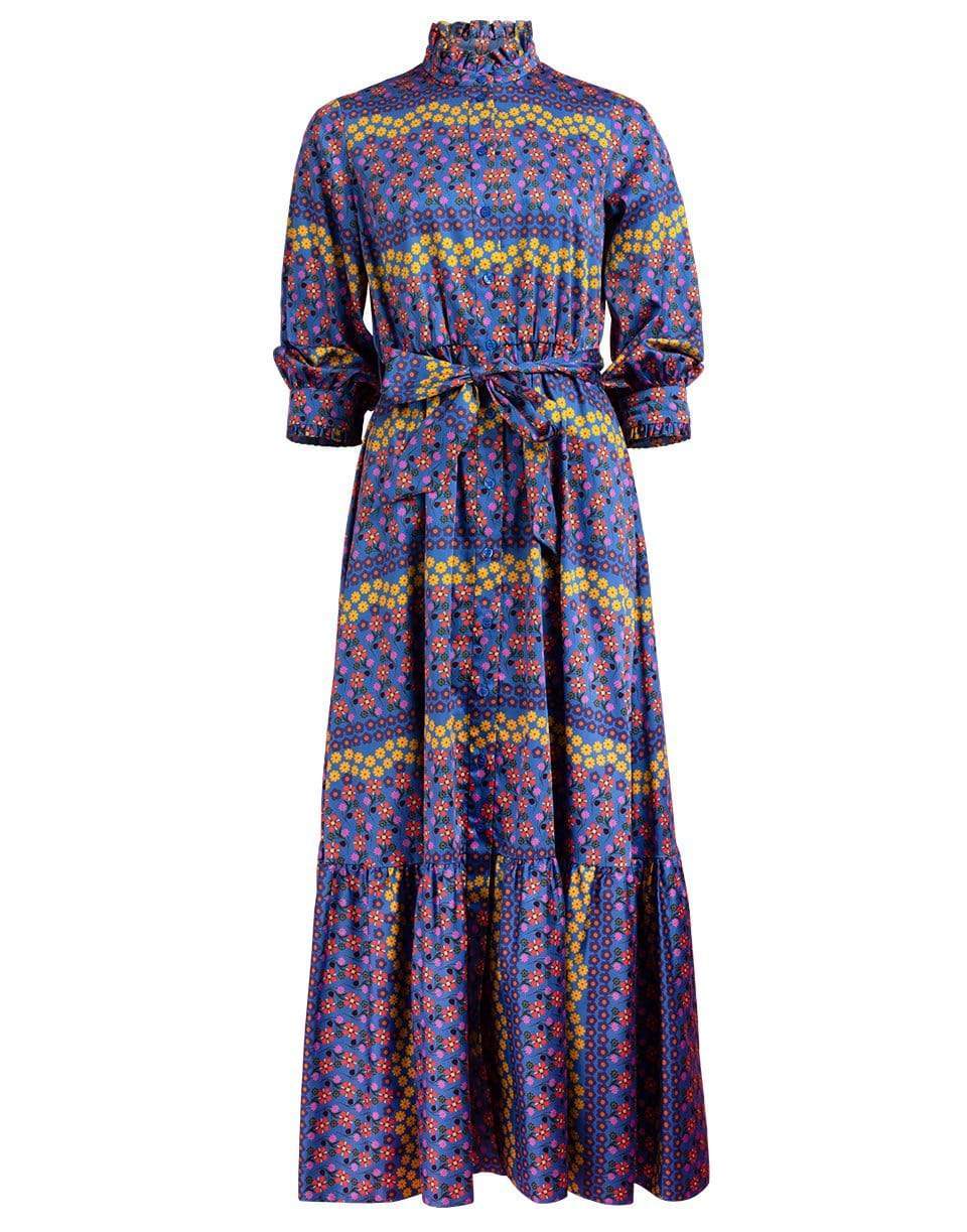 BORGO DE NOR-Demi Floral Long Sleeve Maxi Dress-