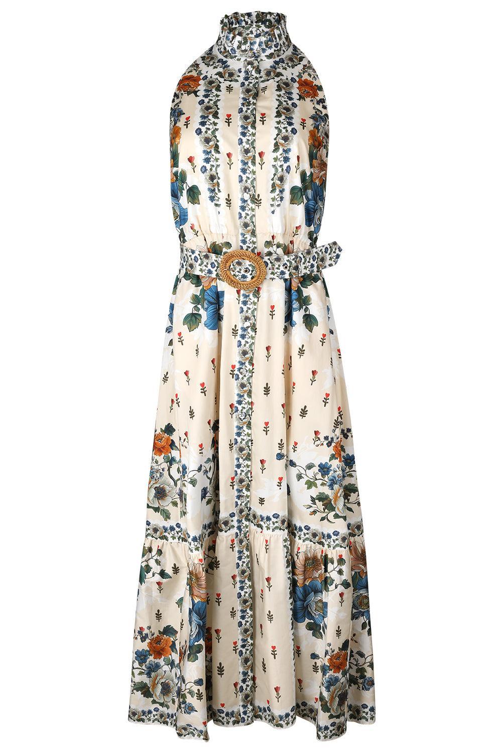 Biba Midi Dress-MGCBLSMC-2-CLOTHINGDRESSCASUAL-BORGO DE NOR