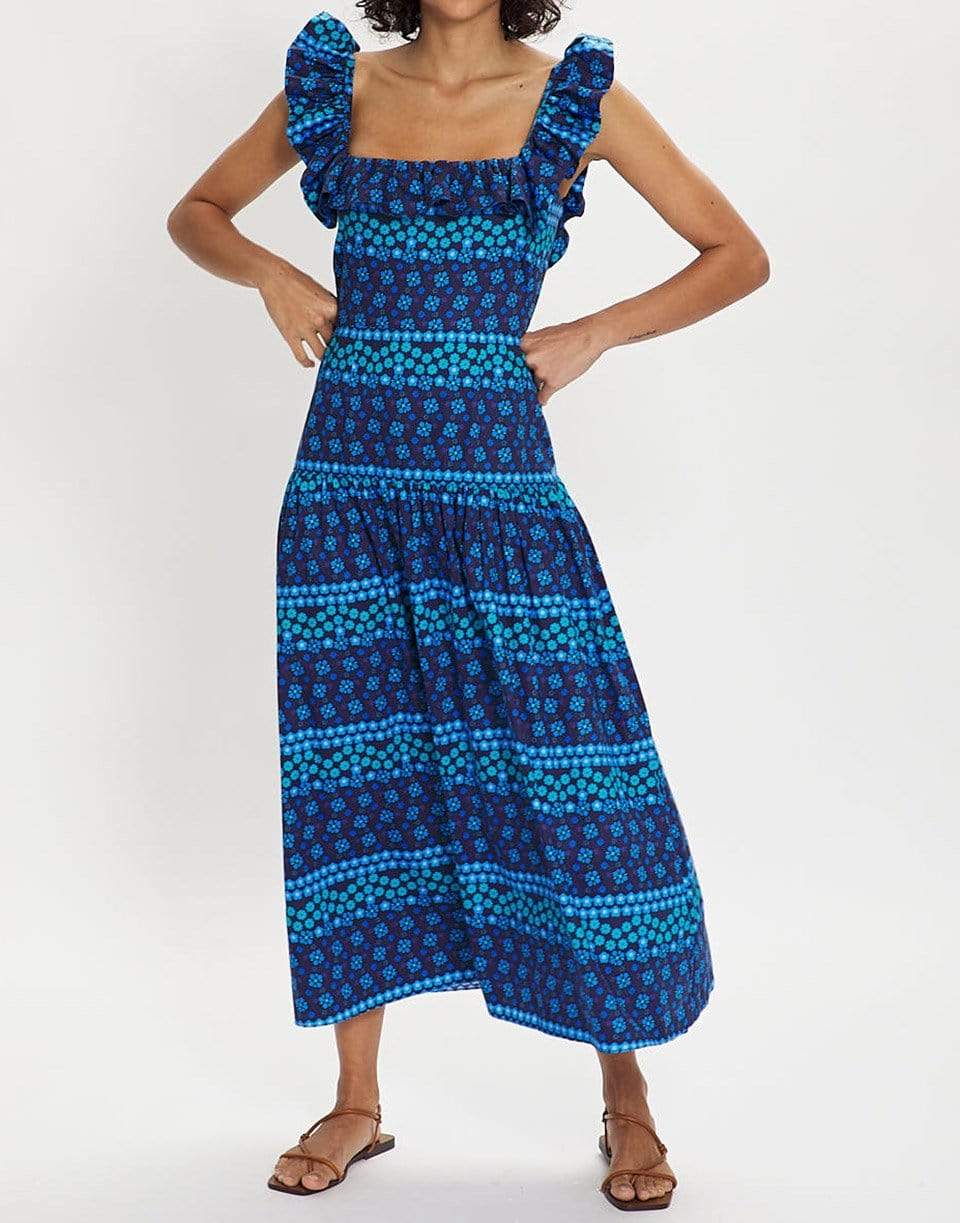 BORGO DE NOR-Jesse Floral Midi Dress-