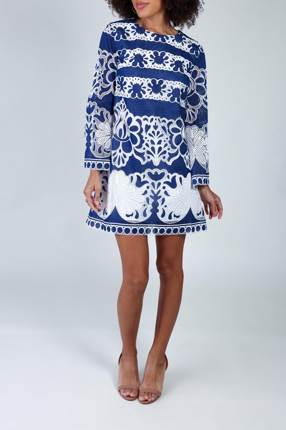 STEVIE DRESS-NAVY-4-CLOTHINGDRESSCASUAL-BORGO DE NOR