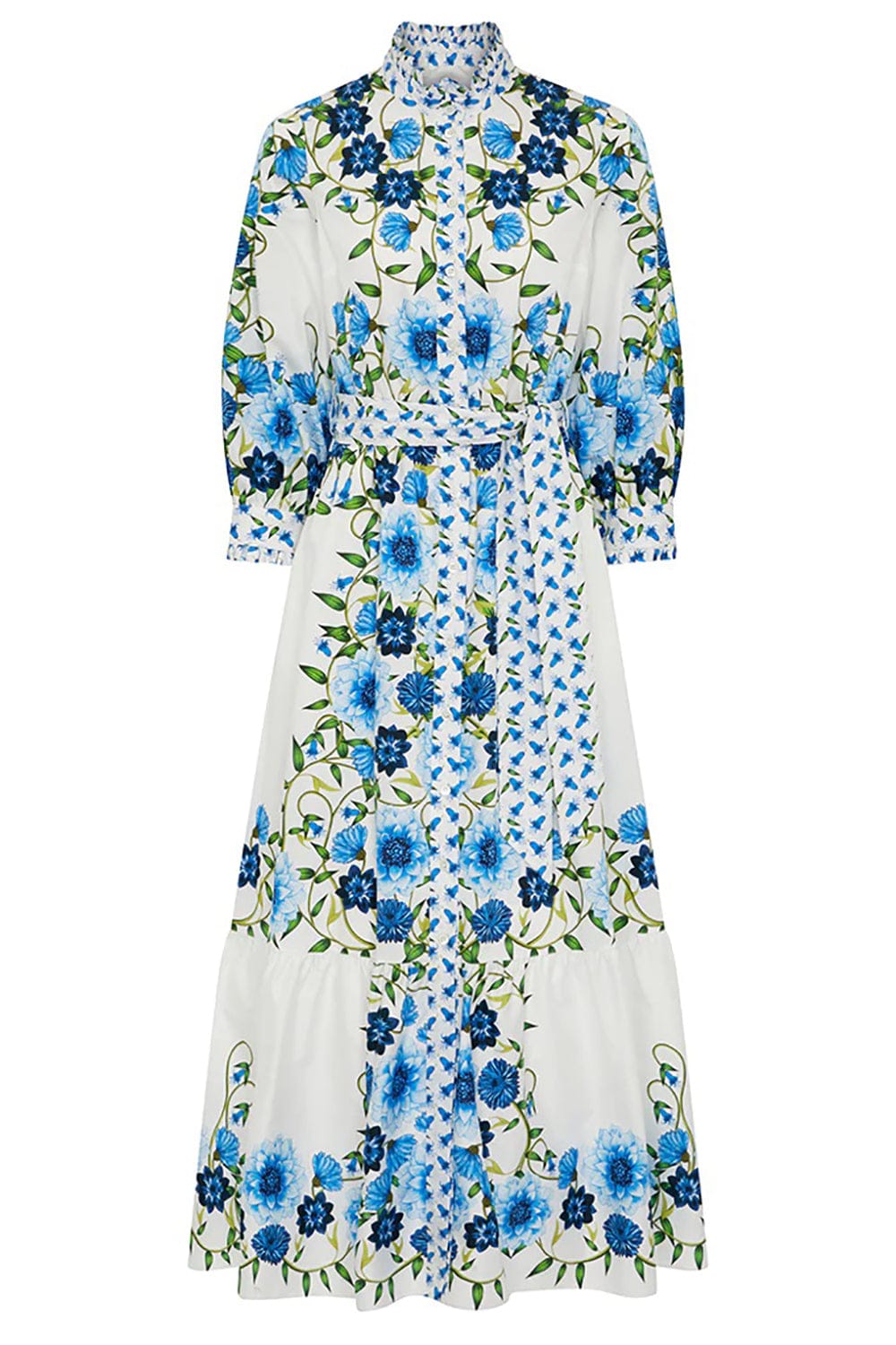 BORGO DE NOR-Demi Long Sleeve Shirt Dress-