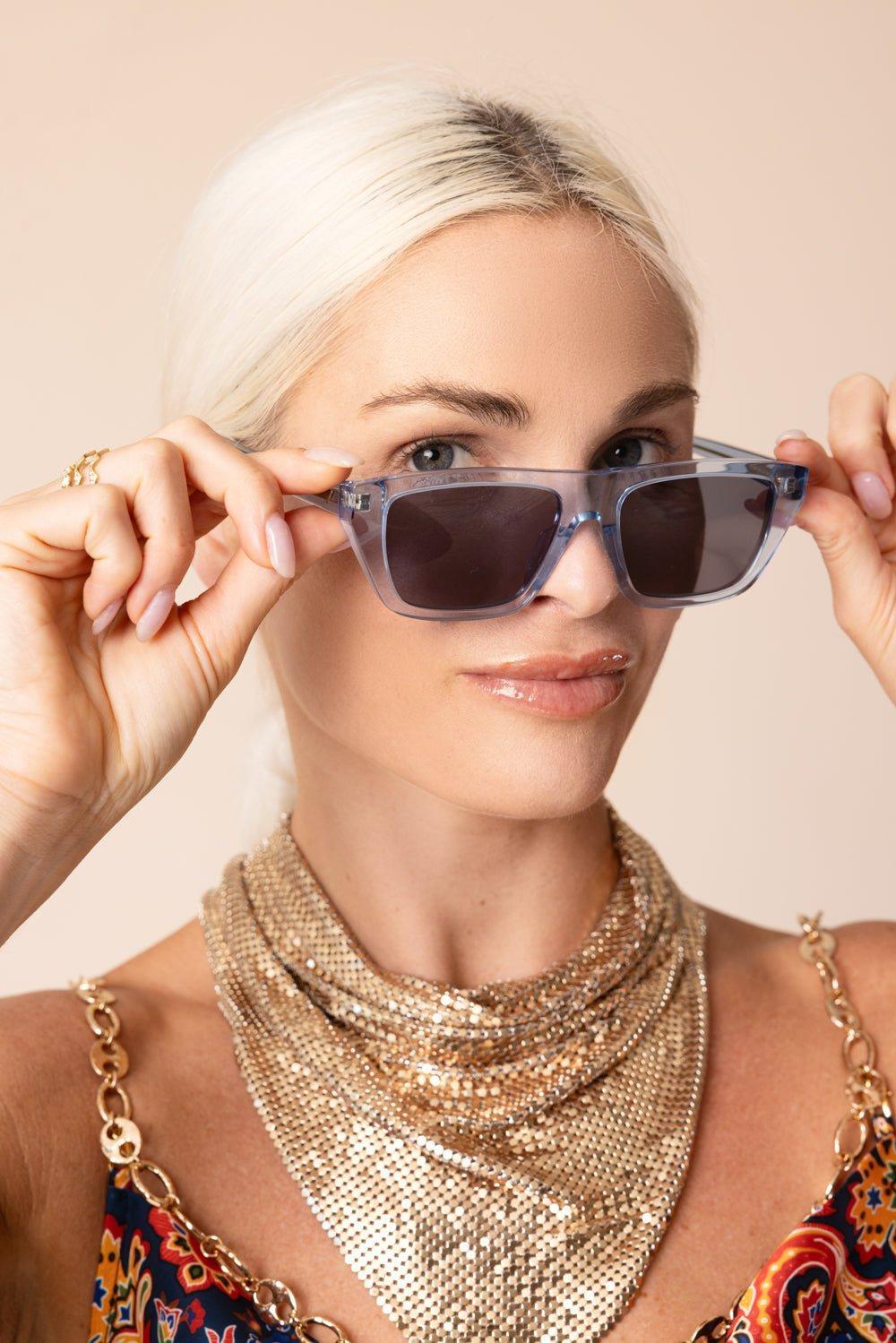 Classic Rectangle Sunglasses | BOTTEGA VENETA – Marissa Collections