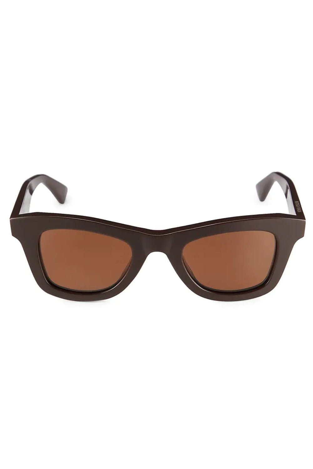 BOTTEGA VENETA-Classic Square Glasses-BROWN