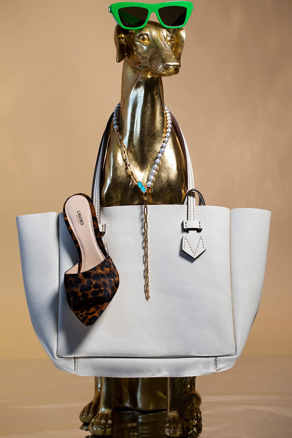 BOTTEGA VENETA-Green Cat Eye Sunglasses-GREEN