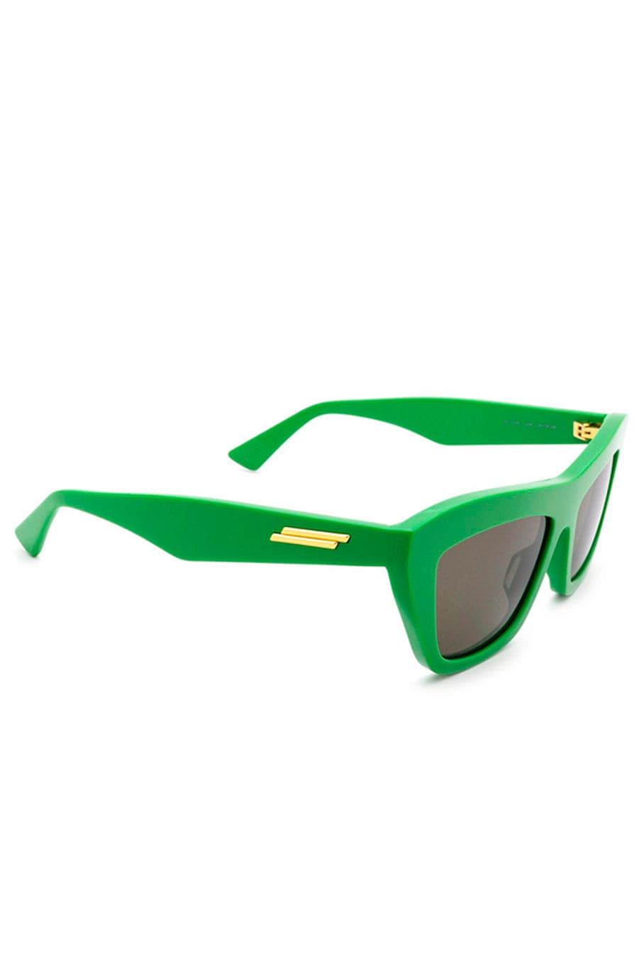 BOTTEGA VENETA-Green Cat Eye Sunglasses-GREEN