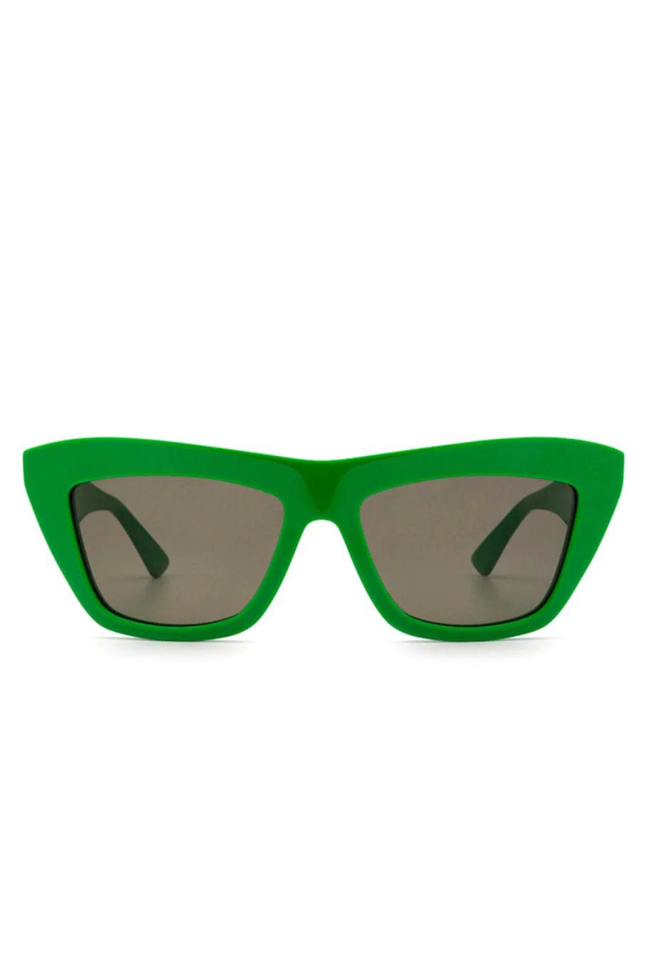 BOTTEGA VENETA-Green Cat Eye Sunglasses-GREEN