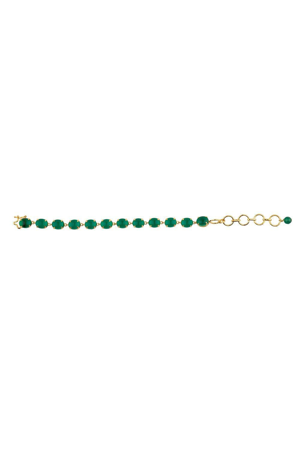 Quartz Onyx Isabella Bracelet-GREEN-JEWELRYBOUTIQUEBRACELET O-BOUNKIT JEWELRY