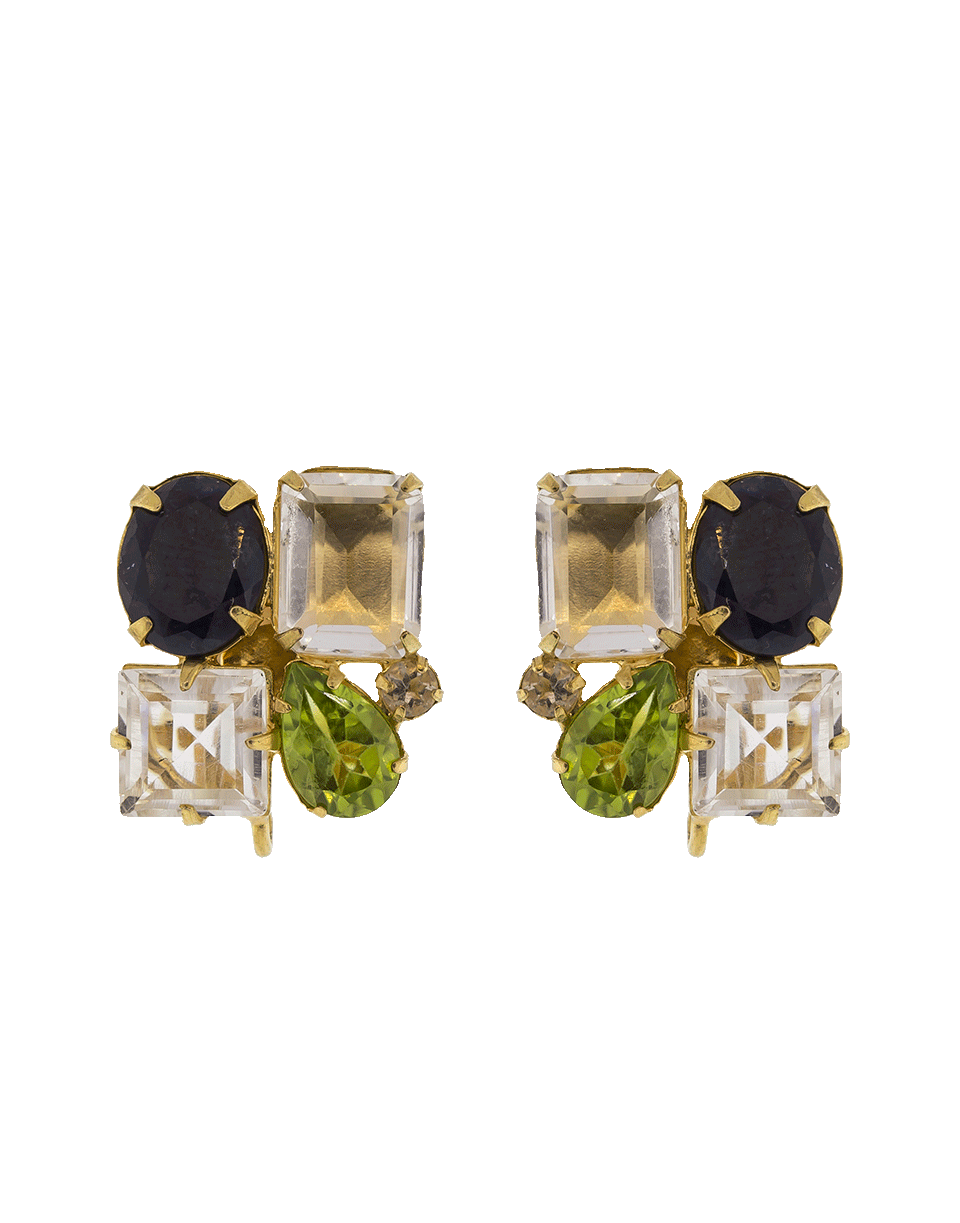 BOUNKIT JEWELRY-Peridot Quartz Earrings-PERIDOT