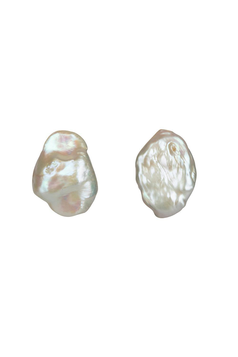 Pearl Tilly Stud Earrings-WHITE-JEWELRYBOUTIQUEEARRING-BOUNKIT JEWELRY