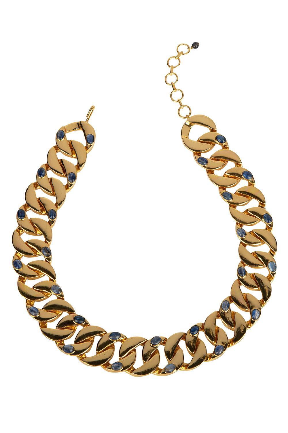 Kyanite Estelle Necklace-YELLOW-JEWELRYBOUTIQUENECKLACE O-BOUNKIT JEWELRY