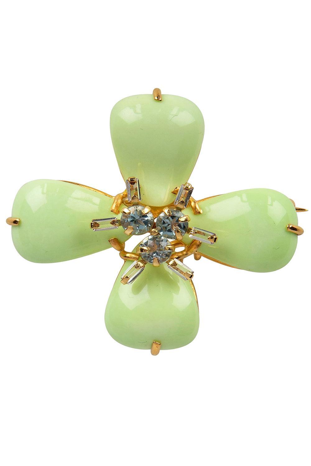 Chrysoprase Armanie Pin Pendant-GREEN-JEWELRYBOUTIQUEPIN-BOUNKIT JEWELRY