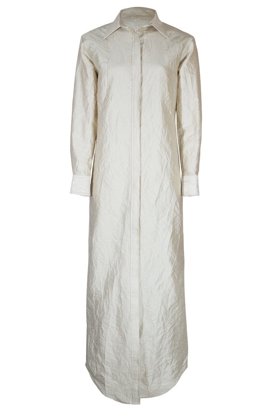 BRANDON MAXWELL-Ankle Length Button Up Shirt-