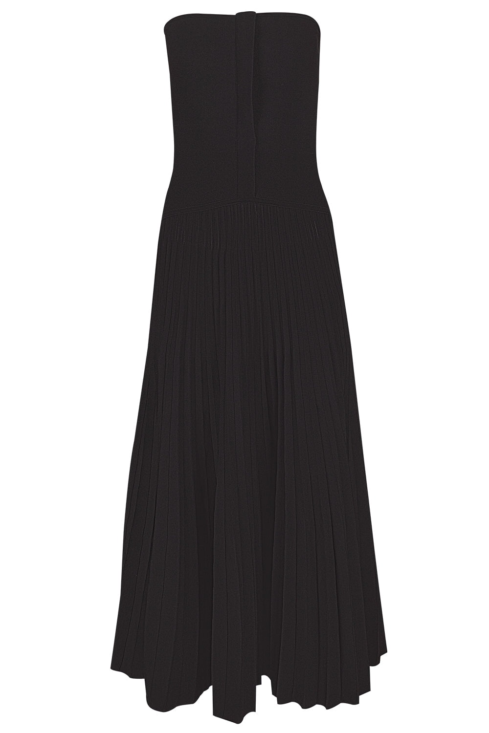 BRANDON MAXWELL-The Jada Dress-BLACK