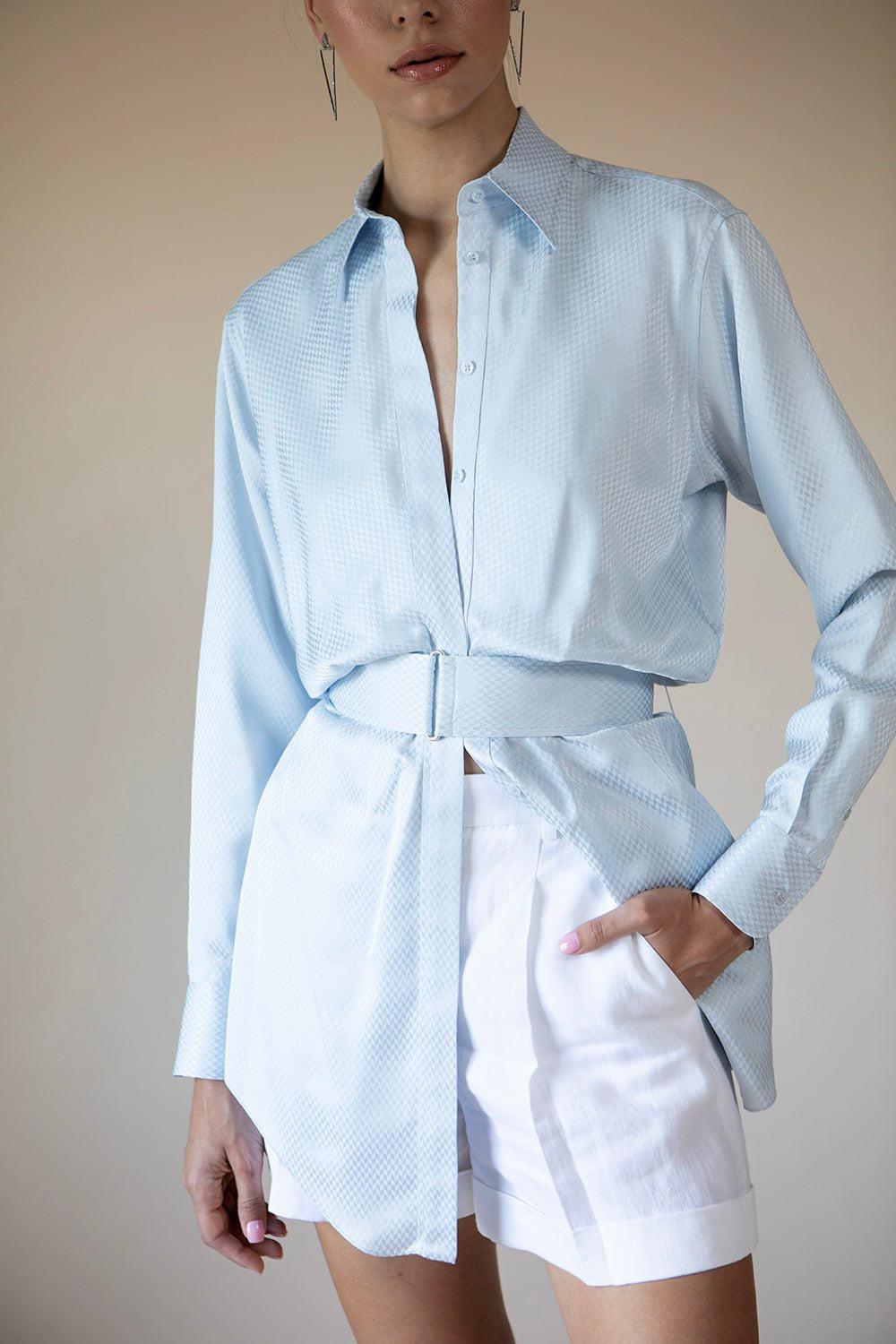 BRANDON MAXWELL-The Vera Shirtdress-