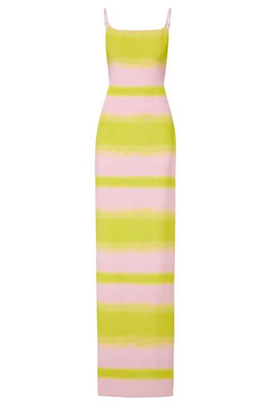 BRANDON MAXWELL-Backless Slip Gown-