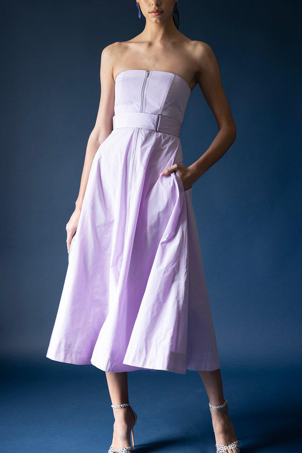 BRANDON MAXWELL-The Rebecca Dress-
