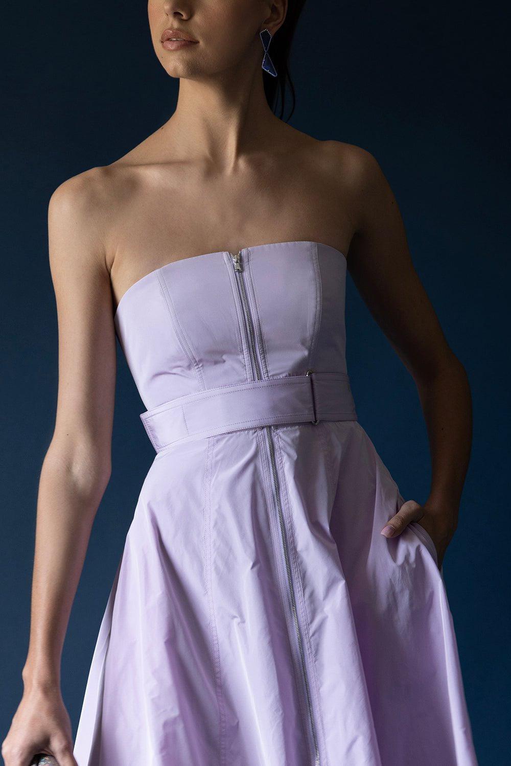 BRANDON MAXWELL-The Rebecca Dress-