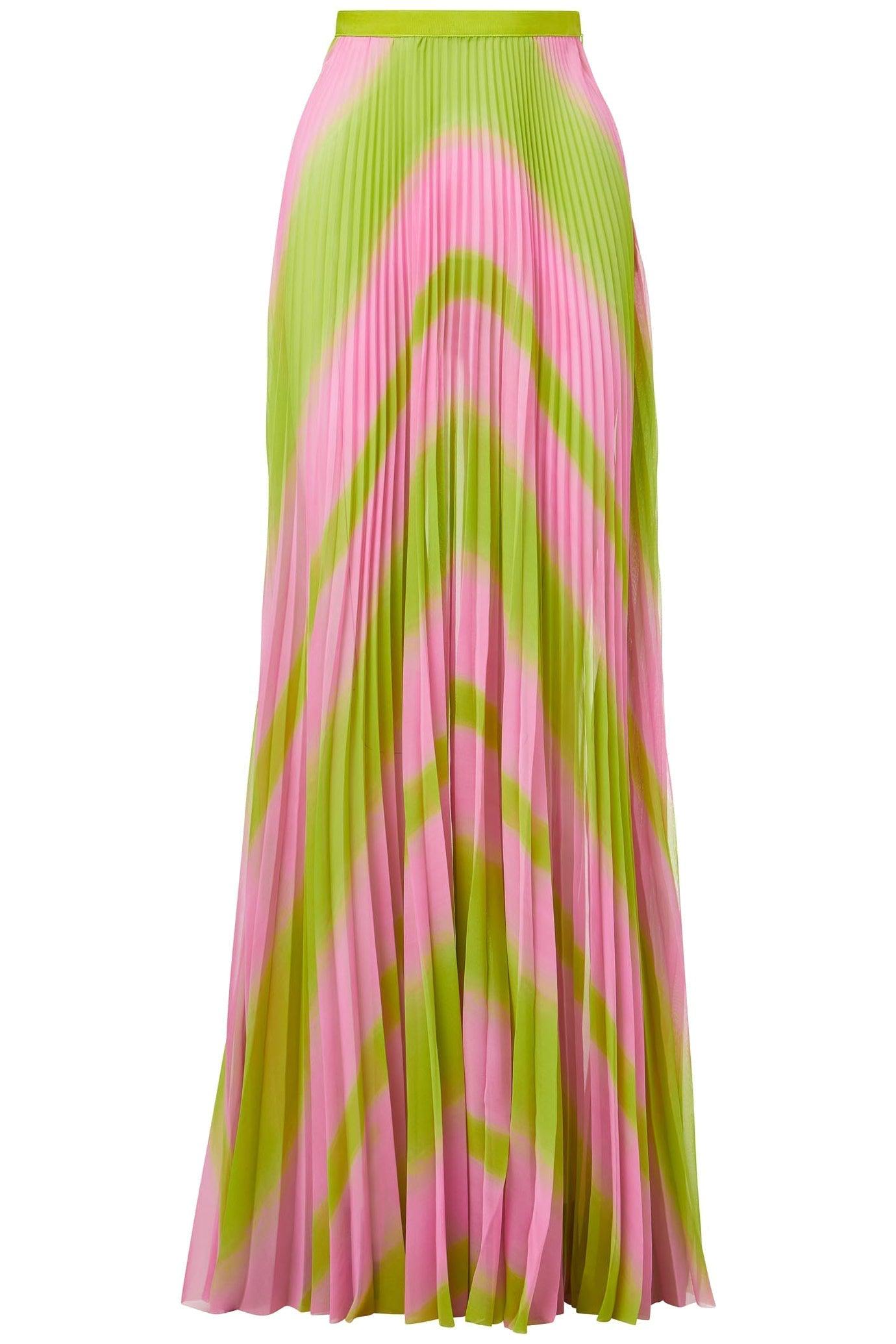 BRANDON MAXWELL-Pleated Skirt-