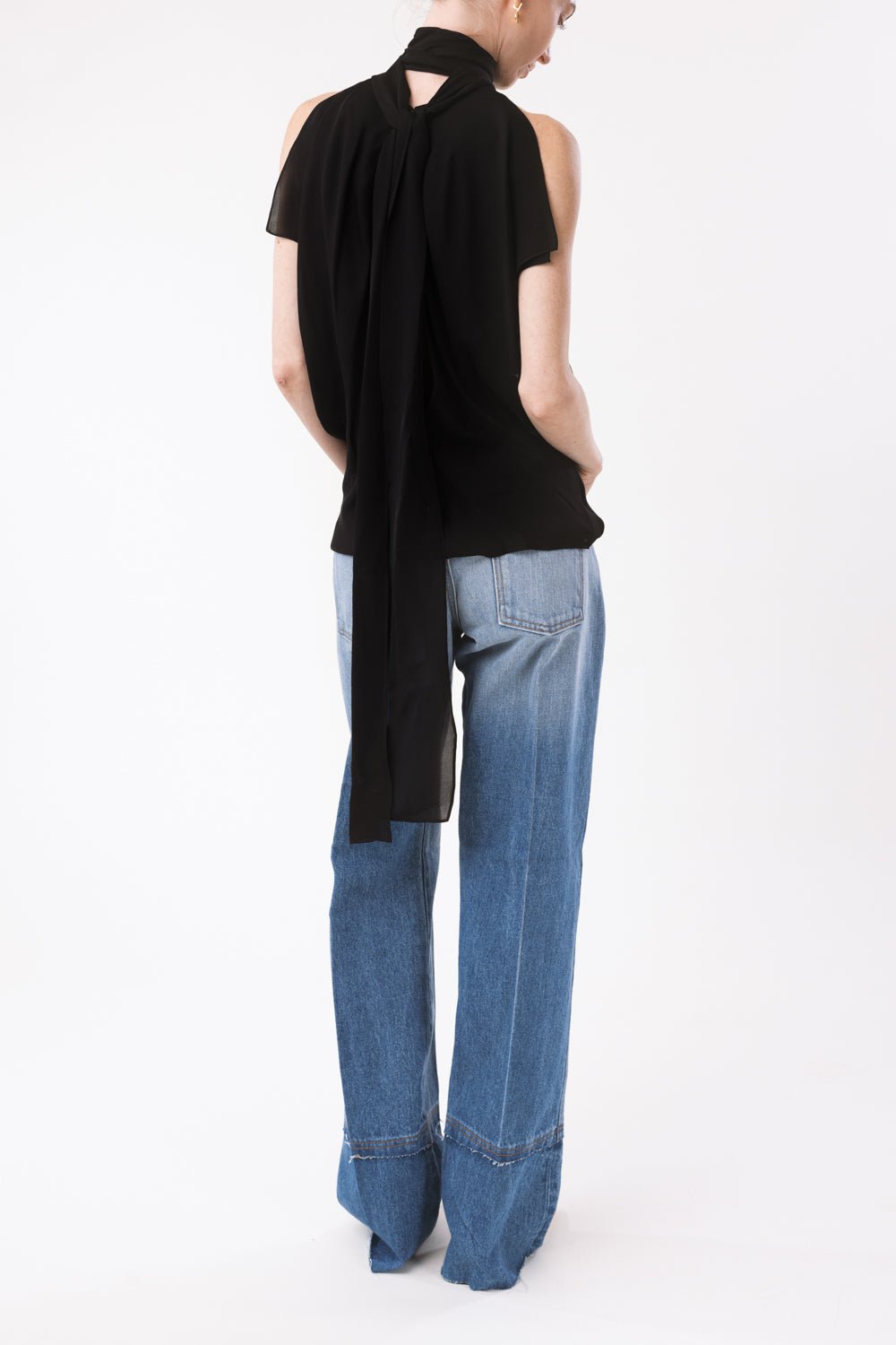 BRANDON MAXWELL-The Ilana Top-