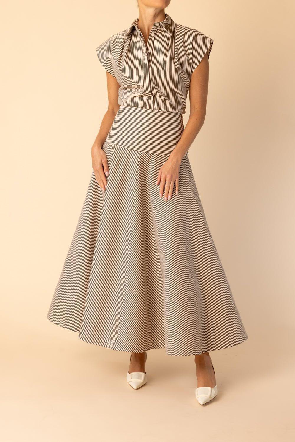 BRANDON MAXWELL-The Gabi Shirt-