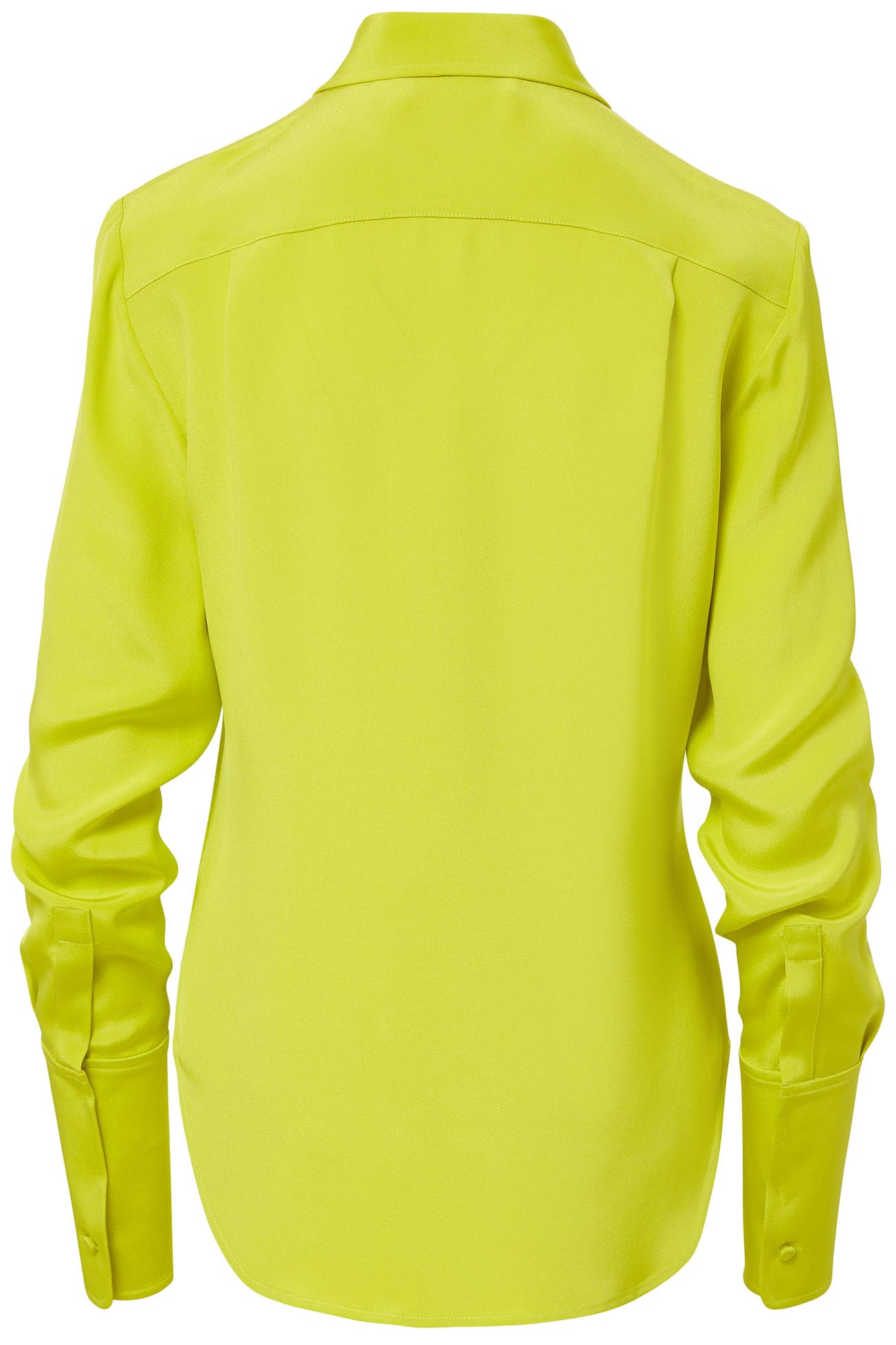 BRANDON MAXWELL-Silk Button Down Shirt - Evening Primrose-