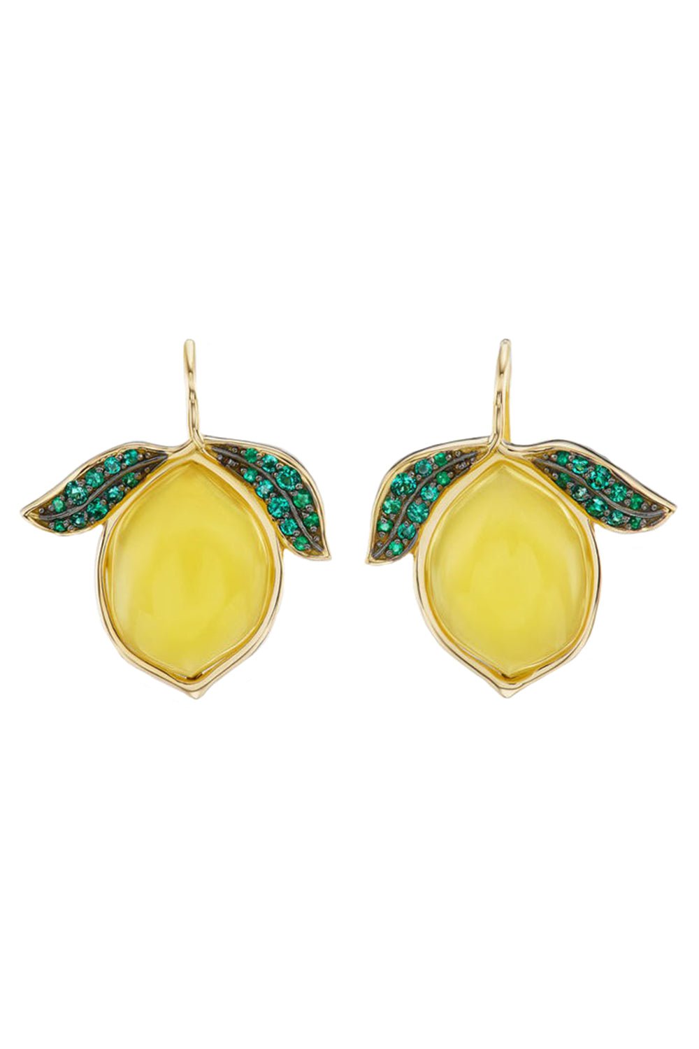 BRENT NEALE-Lemon Earrings-YELLOW GOLD