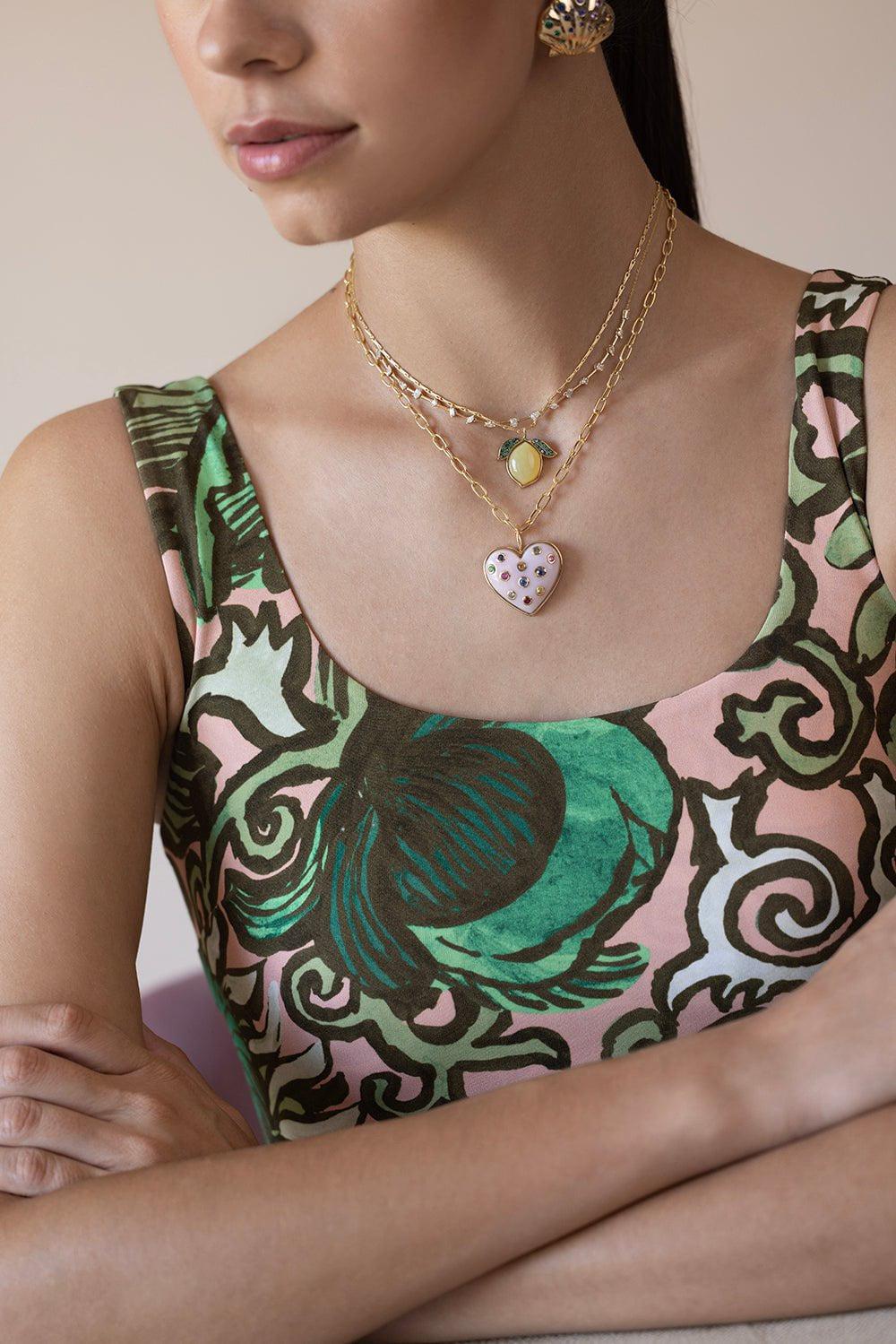 BRENT NEALE-Lemon Necklace-YELLOW GOLD