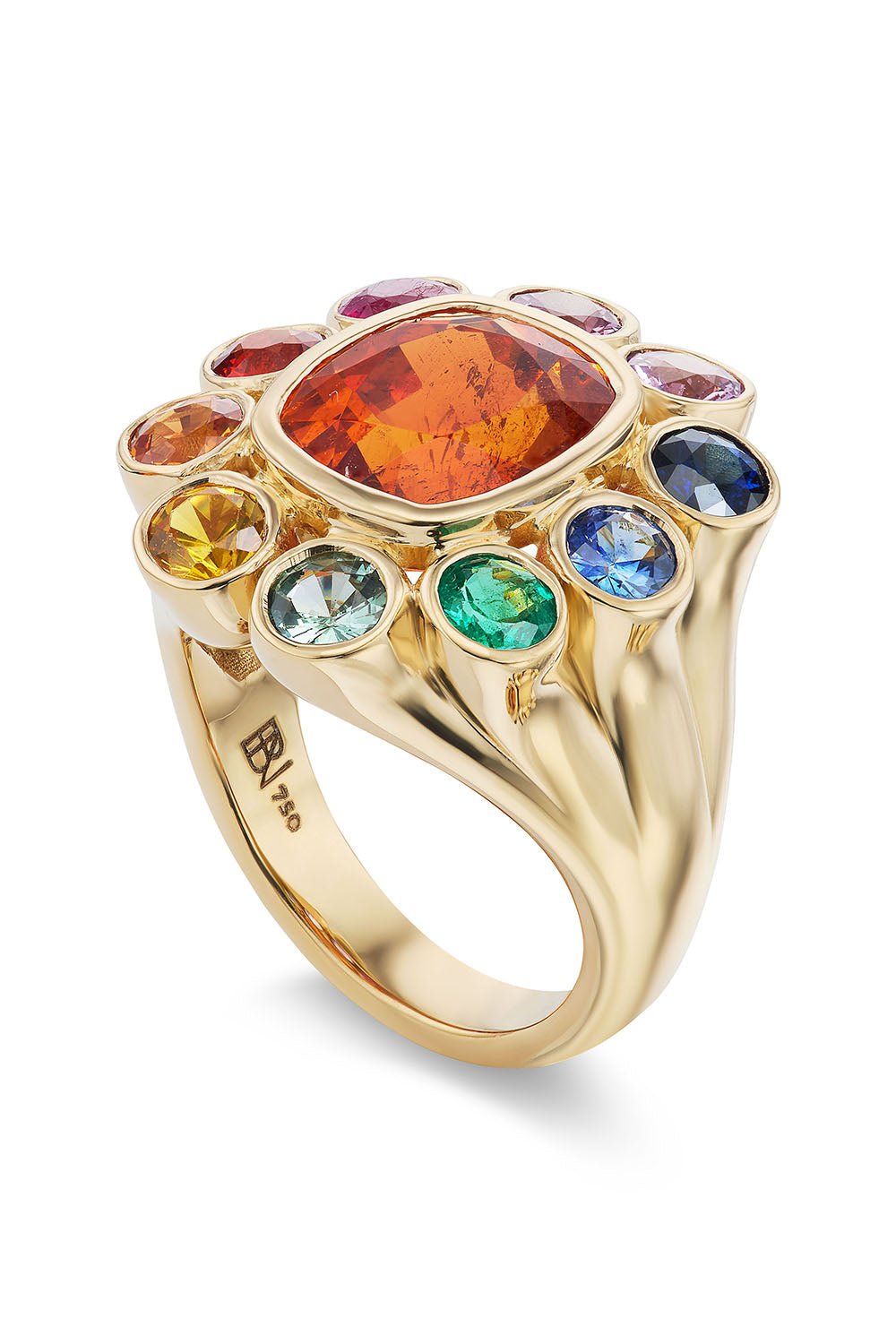 BRENT NEALE-Wildflower Ring-YELLOW GOLD