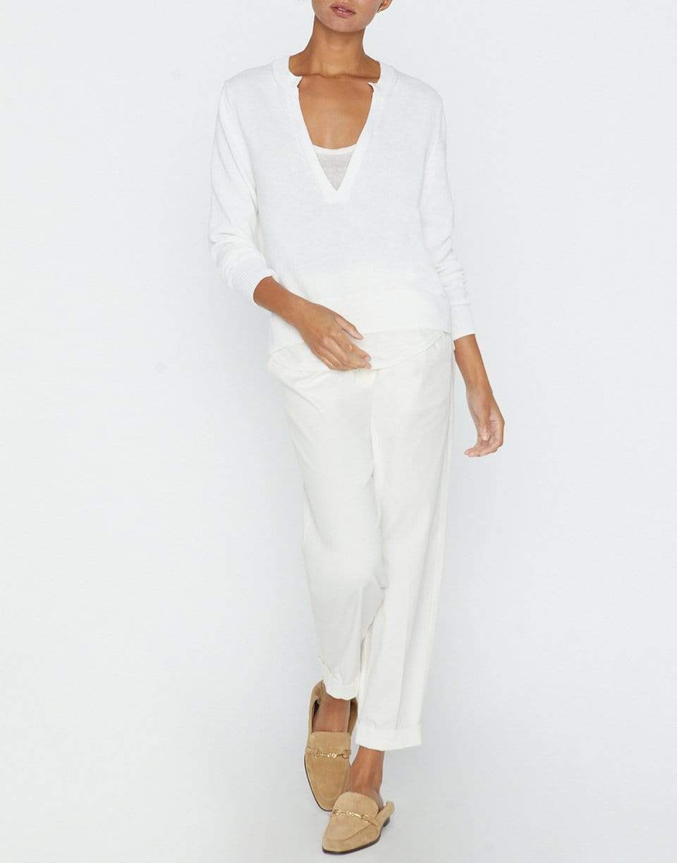 BROCHU WALKER-Roan Looker Layered Henley Top-