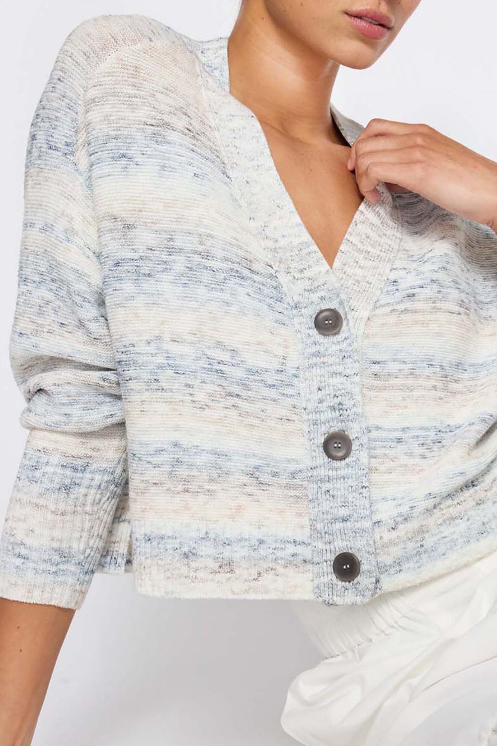 BROCHU WALKER-Tessa Cropped Cardigan-