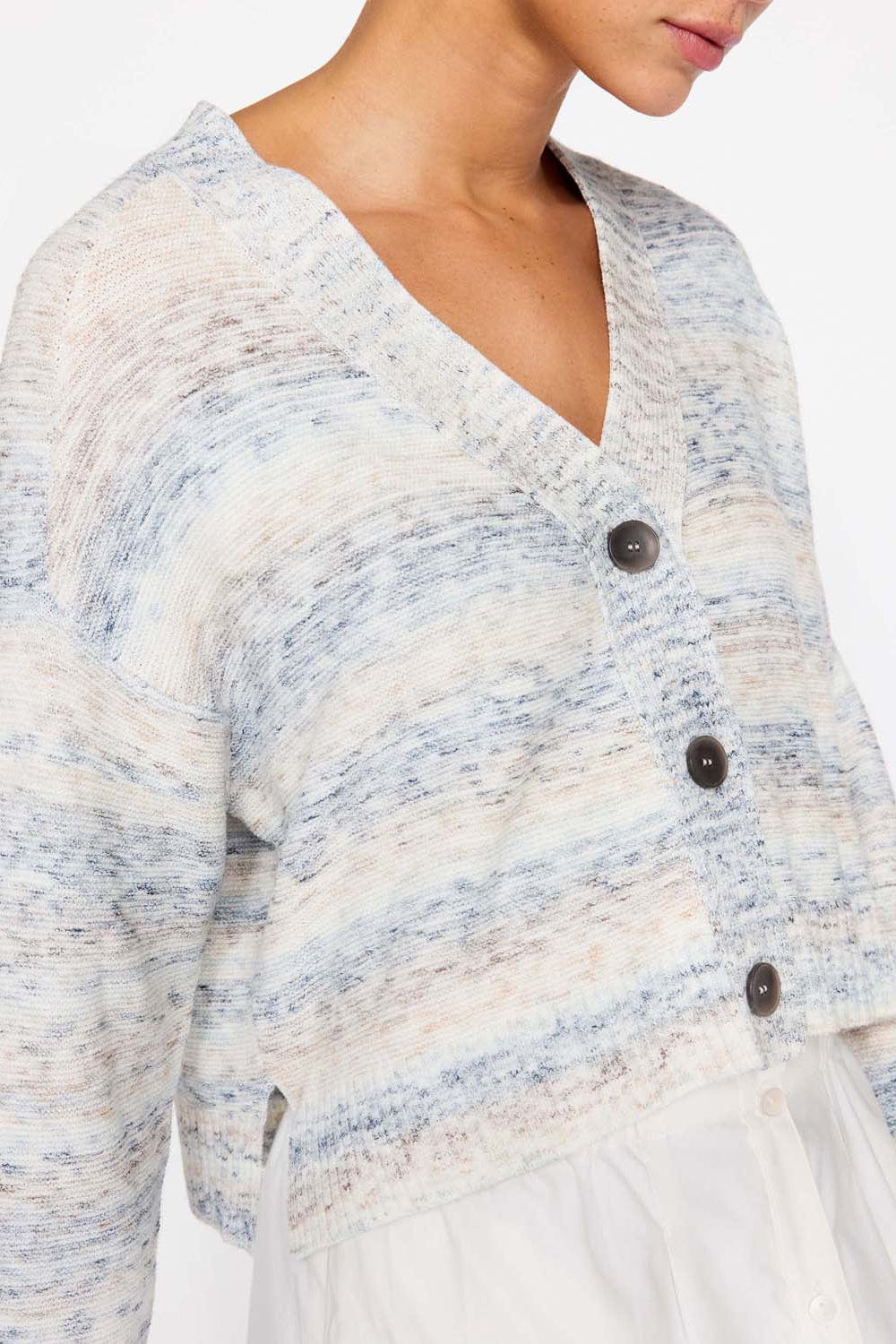 BROCHU WALKER-Tessa Cropped Cardigan-