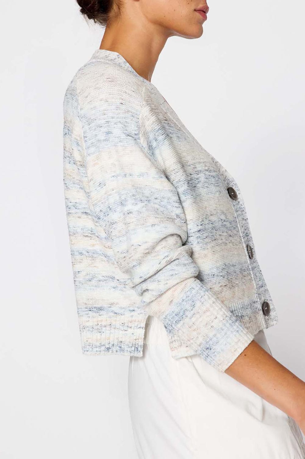 BROCHU WALKER-Tessa Cropped Cardigan-